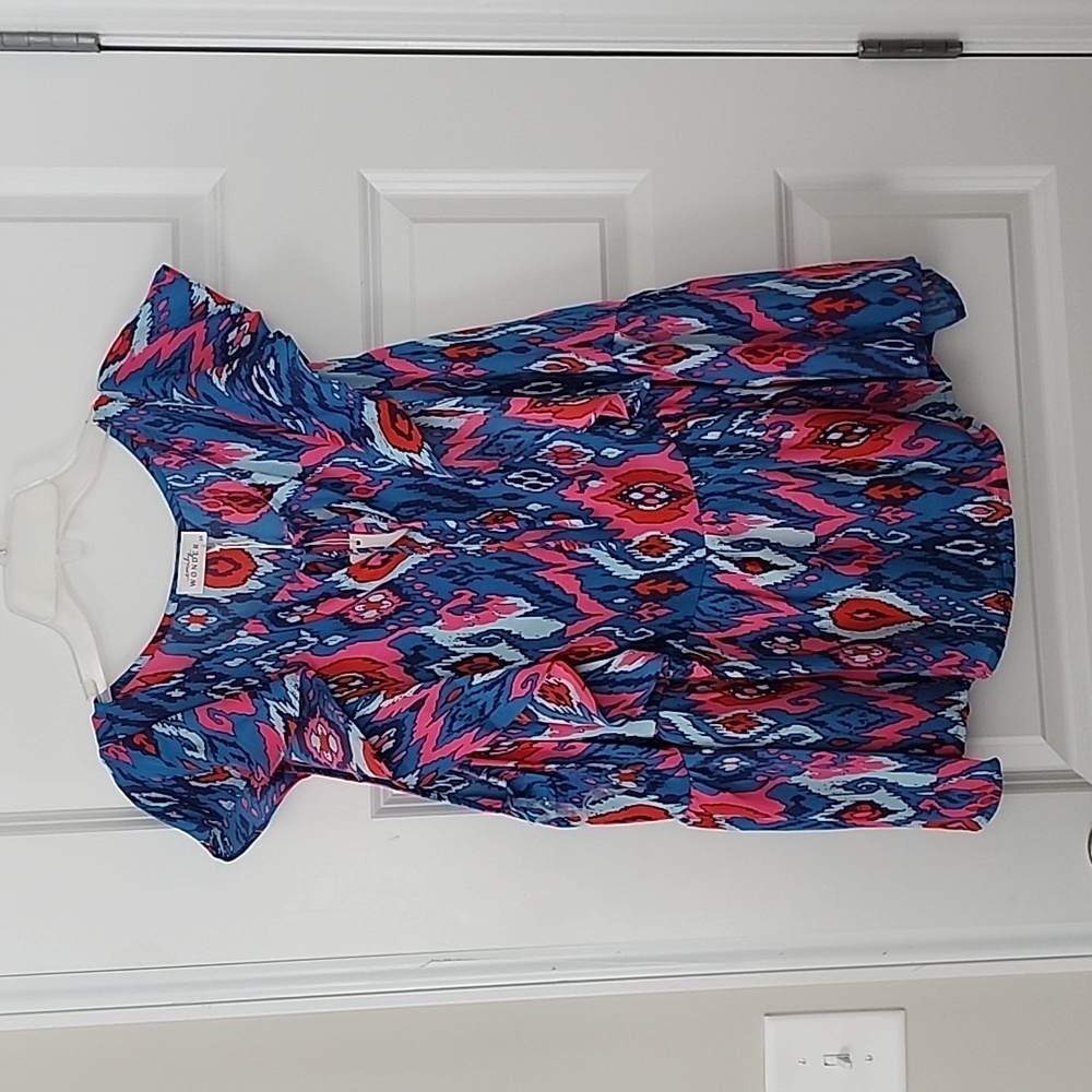 Women's short sleeve blouse